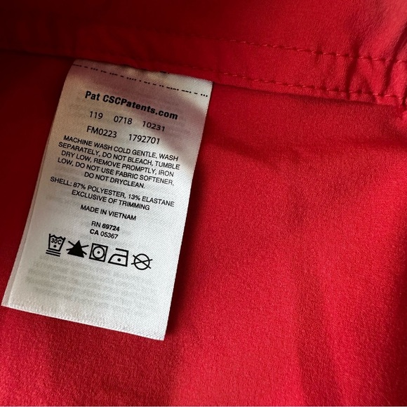 Columbia Men PFG Size 40 Red American Flag Drawstring Board Shorts Fishing Beach - Picture 4 of 9